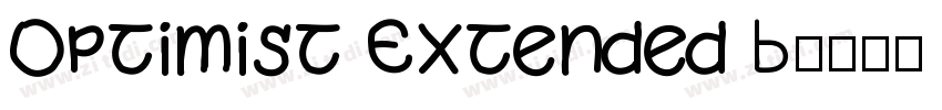 Optimist Extended B字体转换